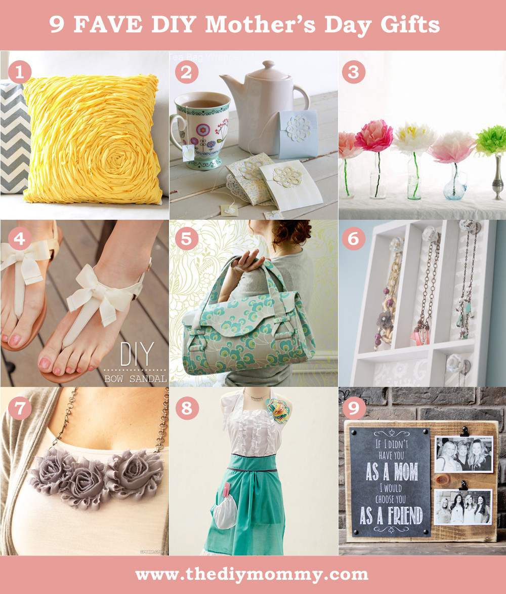 Best ideas about Mothers Day DIY Gifts
. Save or Pin 9 Favourite DIY Mother s Day Gifts Now.