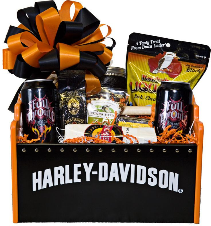 Best ideas about Motorcycle Gift Ideas
. Save or Pin Harley Davidson Basket ts Pinterest Now.