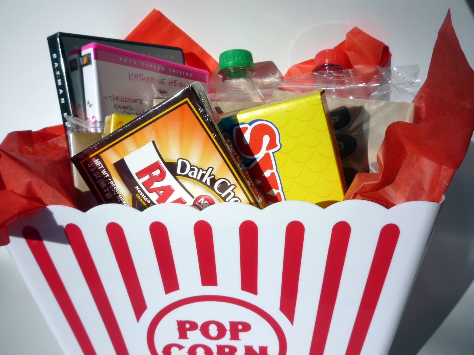 Best ideas about Movie Gift Basket Ideas Homemade
. Save or Pin How to Make a Movie Night Gift Basket Now.