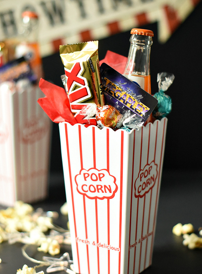 Best ideas about Movie Night Gift Basket Ideas
. Save or Pin Movie Night Gift Idea – Fun Squared Now.