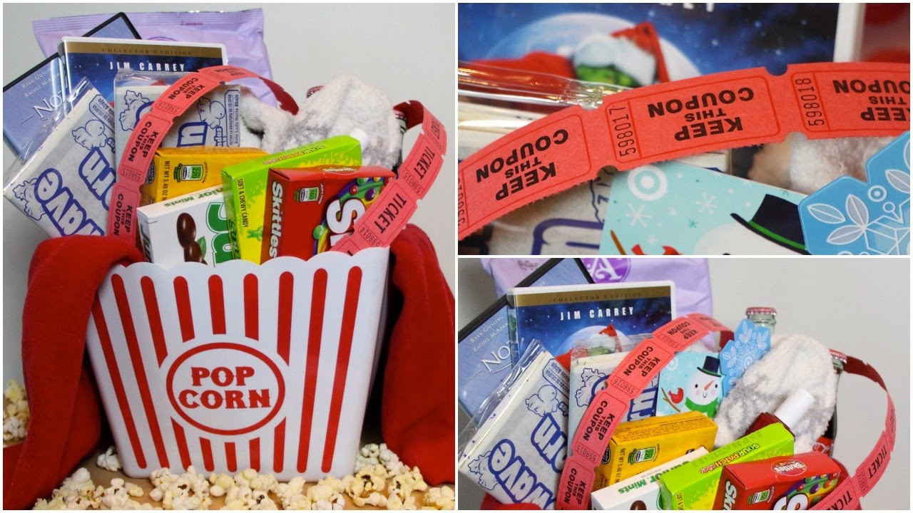 Best ideas about Movie Night Gift Basket Ideas
. Save or Pin DIY MOVIE NIGHT GIFT BASKET Now.