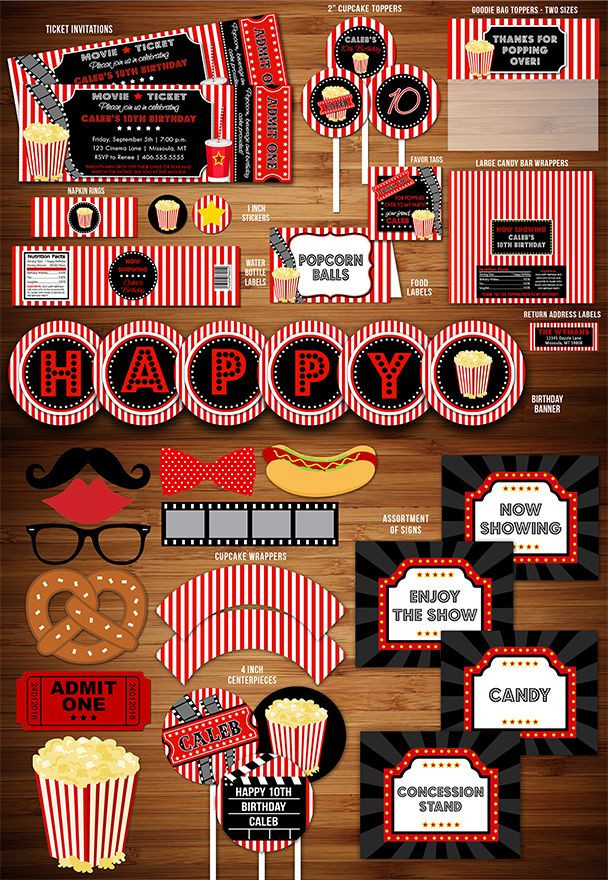Best ideas about Movie Theater Birthday Party
. Save or Pin 25 best ideas about Movie party decorations on Pinterest Now.