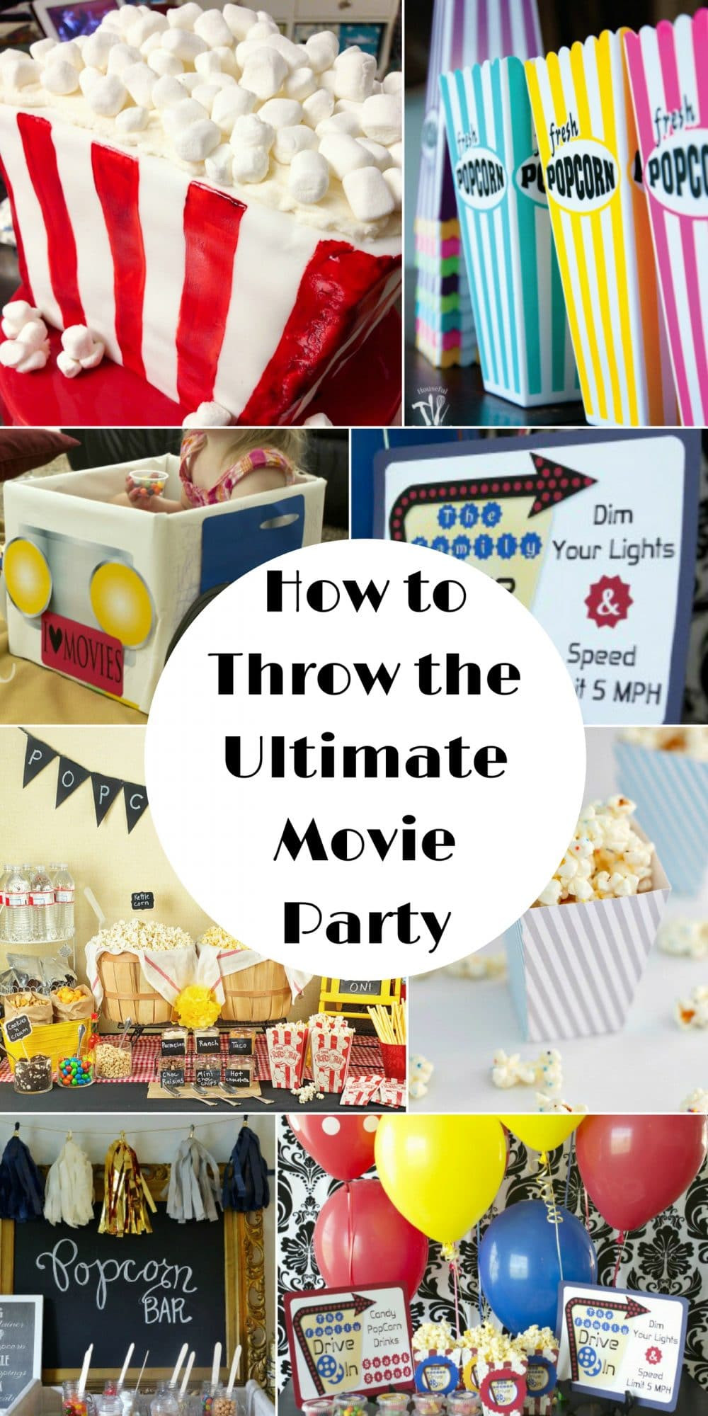 Best ideas about Movie Theater Birthday Party
. Save or Pin How to Throw the Ultimate Movie Party Food Fun and More Now.
