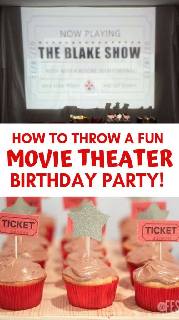 Best ideas about Movie Theater Birthday Party
. Save or Pin How to Plan A Movie Theater Birthday Party So Festive Now.