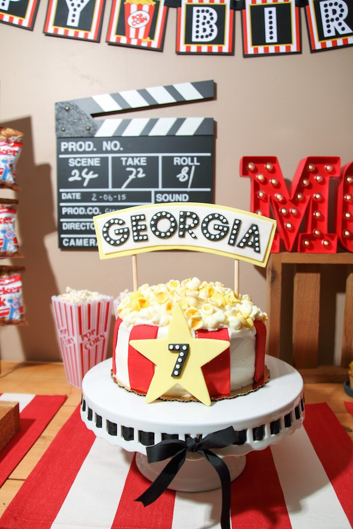 Best ideas about Movie Theater Birthday Party
. Save or Pin Kara s Party Ideas Movie Theatre Birthday Party Now.