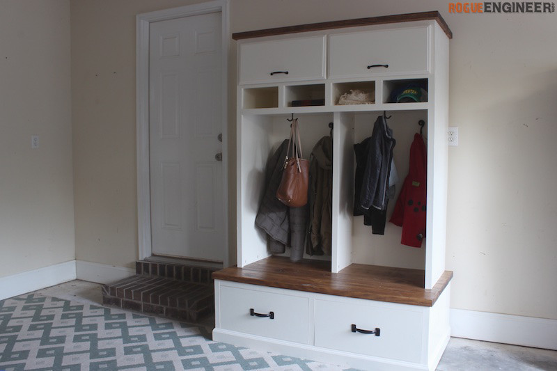Best ideas about Mudroom Locker Plans DIY
. Save or Pin Mudroom Lockers with Bench Free DIY Plans  Now.