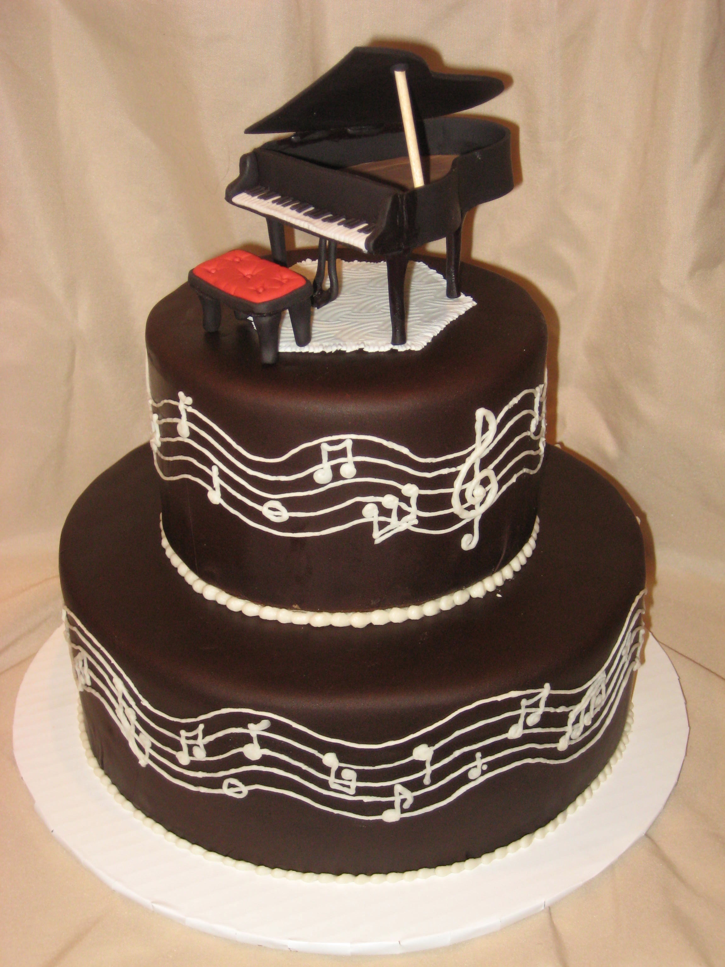 Best ideas about Music Birthday Cake
. Save or Pin Fun tiers Now.