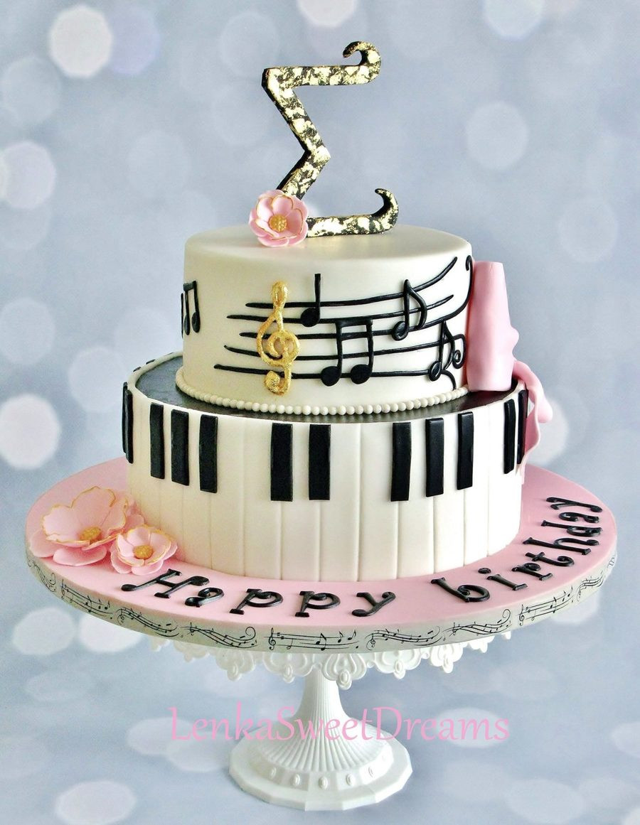Best ideas about Music Birthday Cake
. Save or Pin Piano Music Cake CakeCentral Now.