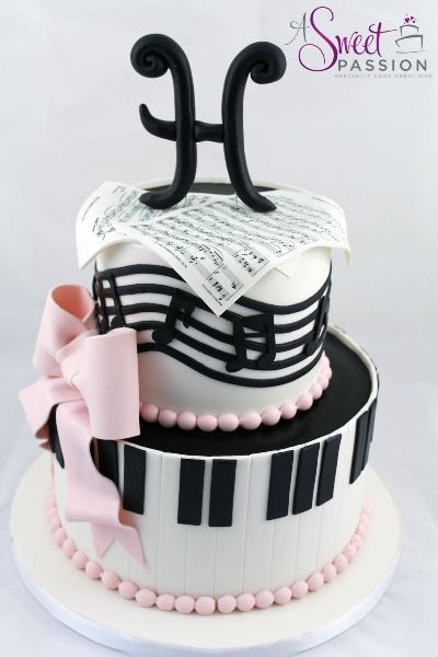 Best ideas about Music Birthday Cake
. Save or Pin We loved creating this musical themed birthday cake for a Now.
