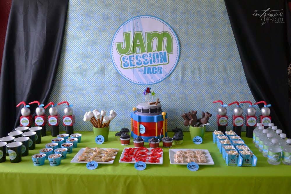 Best ideas about Music Themed Birthday Party
. Save or Pin Music Party "Jammin with Jack" Brave Creative Design Now.