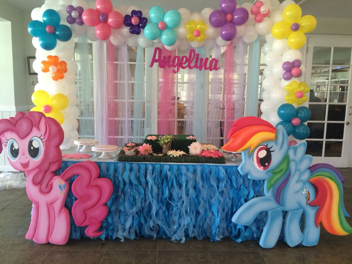Best ideas about My Little Pony Birthday Party
. Save or Pin My Little Pony Birthday decoration Now.