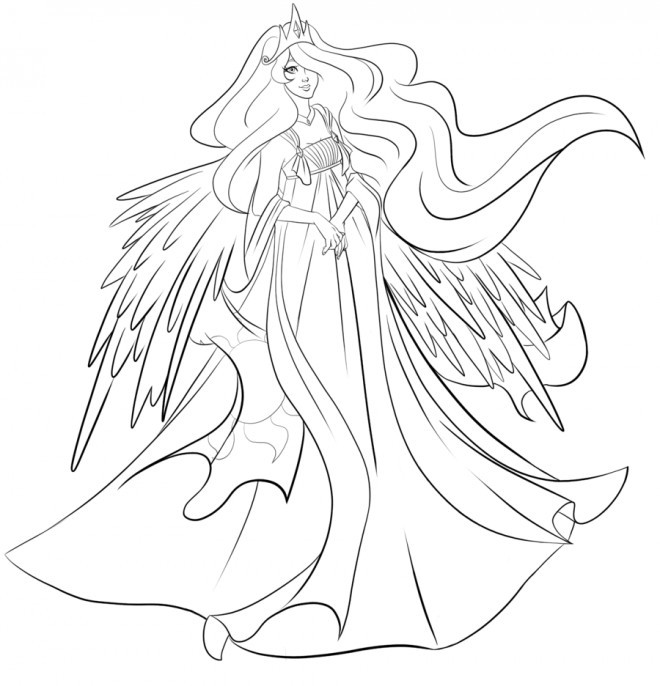 Best ideas about My Little Pony Princess Celestia Silly Coloring Sheets For Kids
. Save or Pin Coloriage Celestia La reine dessin gratuit à imprimer Now.