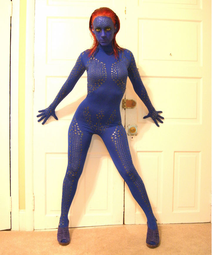 Best ideas about Mystique Costume DIY
. Save or Pin Woman Spends 10 Hours Crafting the Perfect "Mystique Now.
