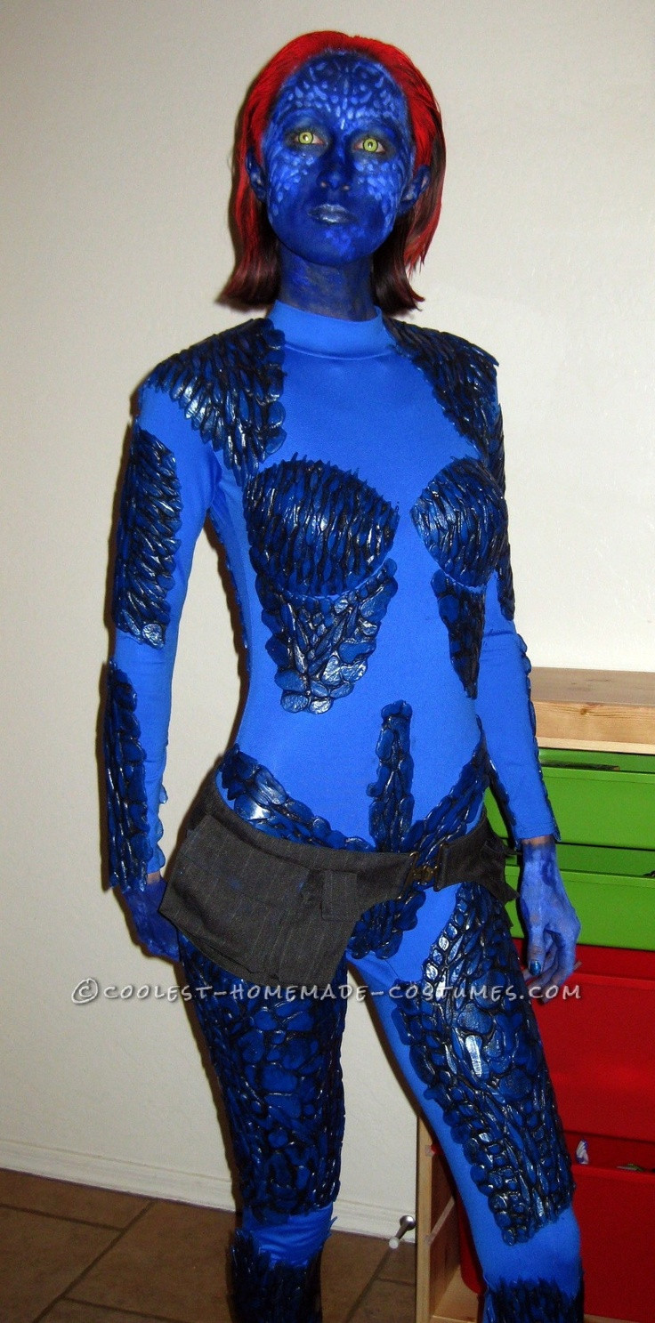 Best ideas about Mystique Costume DIY
. Save or Pin Coolest Homemade Mystique Halloween Costume Now.
