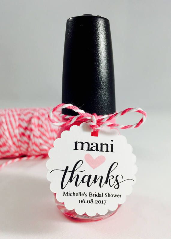 Best ideas about Nail Polish Gift Ideas
. Save or Pin Nail Polish Tags Mani Thanks Thank You Tags Favor Tags Now.