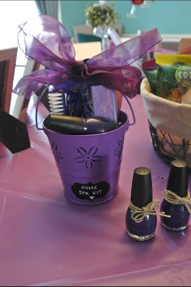 Best ideas about Nail Polish Gift Ideas
. Save or Pin Spa kit t basket Loofa nail polish face mask nail Now.