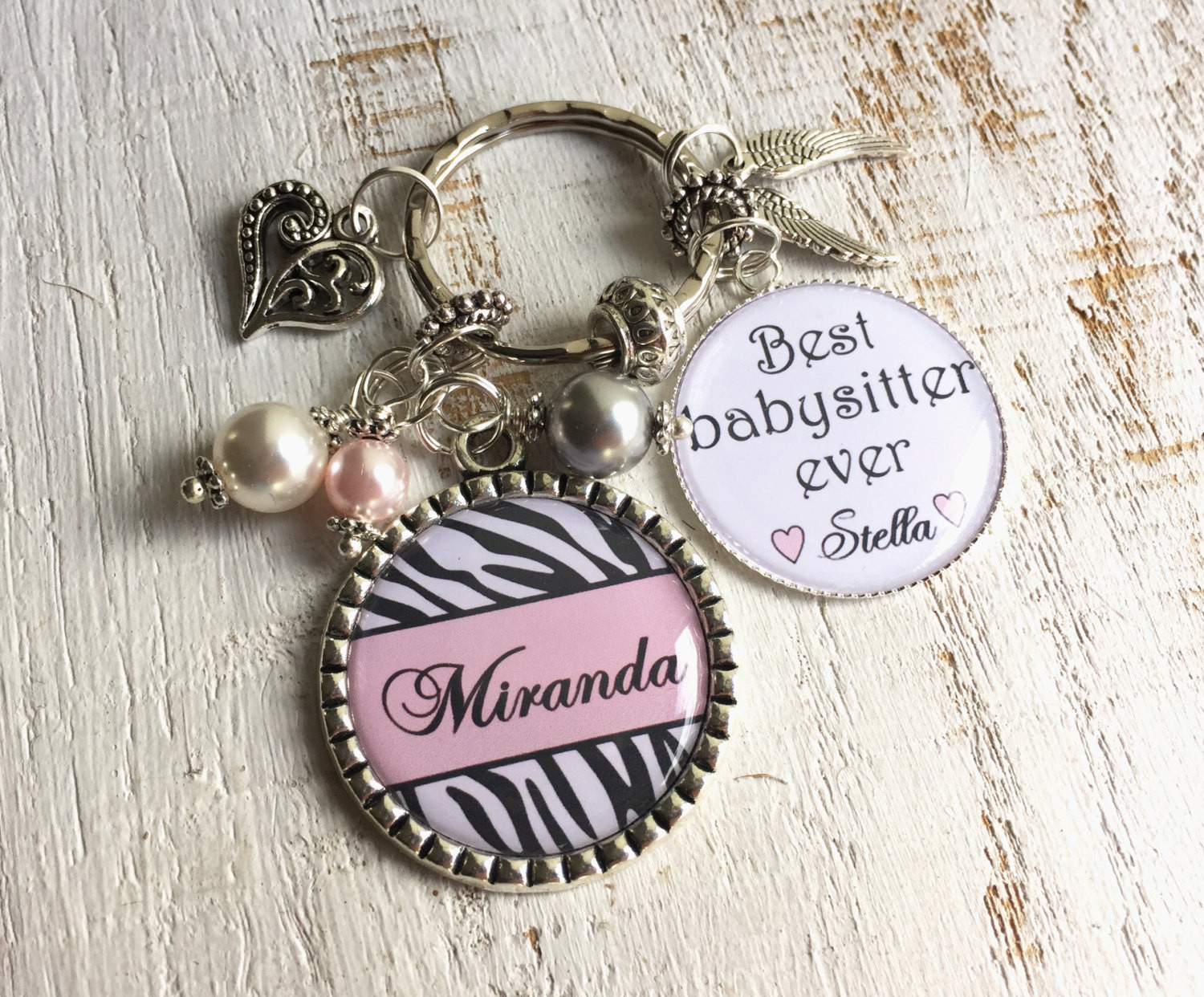 Best ideas about Nanny Gift Ideas
. Save or Pin Babysitter Gift Nanny Gift Ideas PERSONALIZED Keychain or Now.