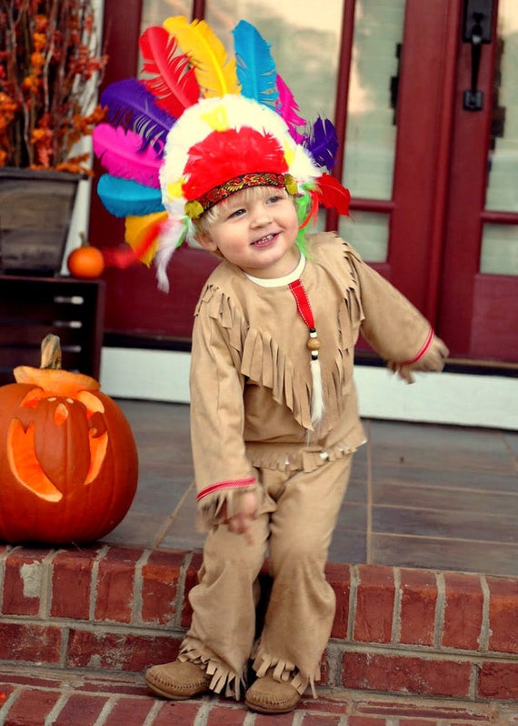 Best ideas about Native American DIY Costume
. Save or Pin Native American Indian costume kid size for boys Now.