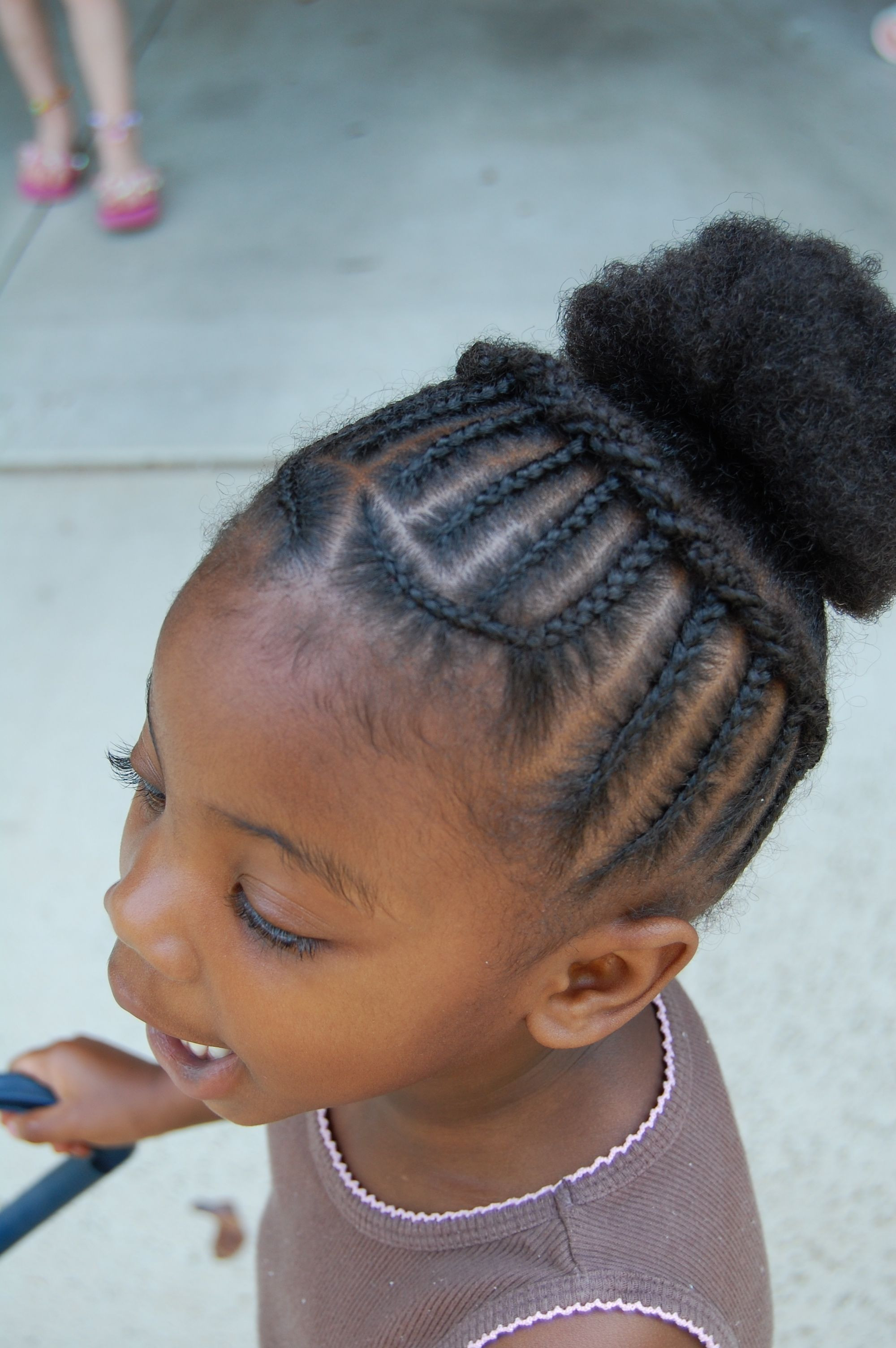 Best ideas about Natural Braided Hairstyles For Black Hair
. Save or Pin African Princess Little Black Girl Natural Hair Styles Now.