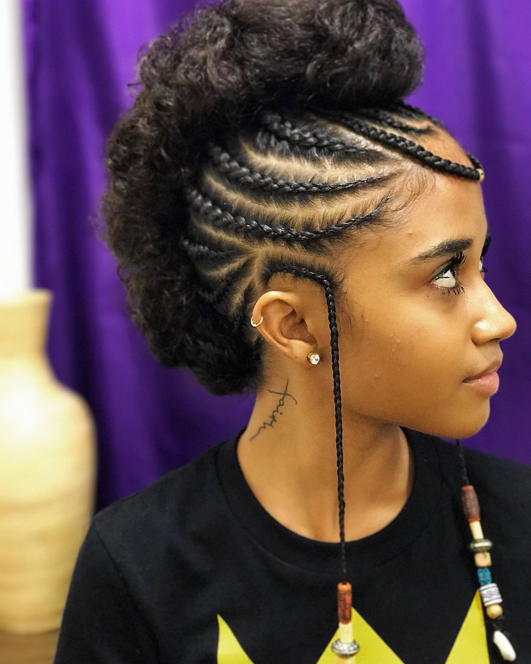 Best ideas about Natural Braided Hairstyles For Black Hair
. Save or Pin Nona Simone iamnonasimone Braids Natural hair Now.