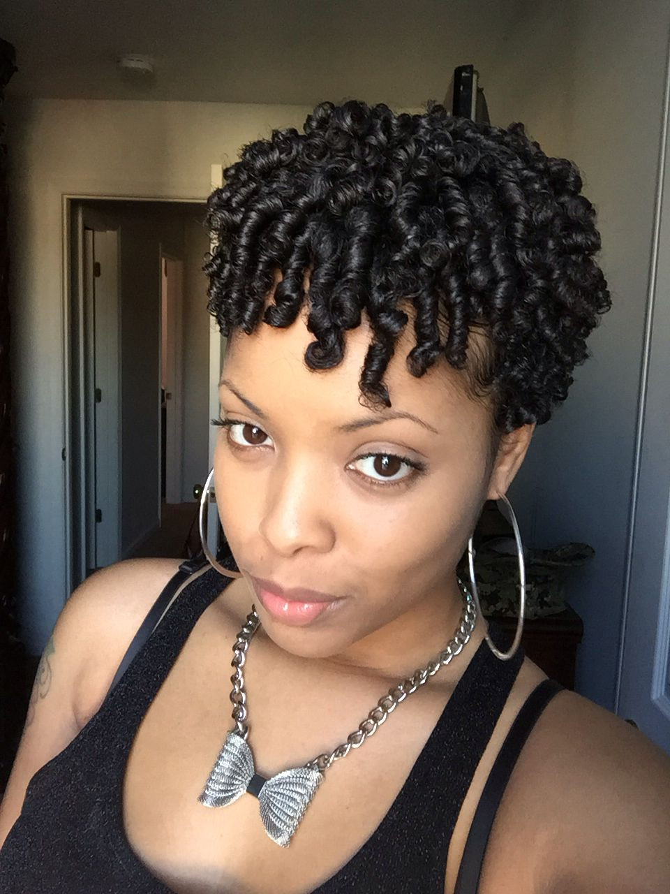 Best ideas about Natural Coils Hairstyles
. Save or Pin brittanymarie524 Finger coils styled on damp hair using Now.