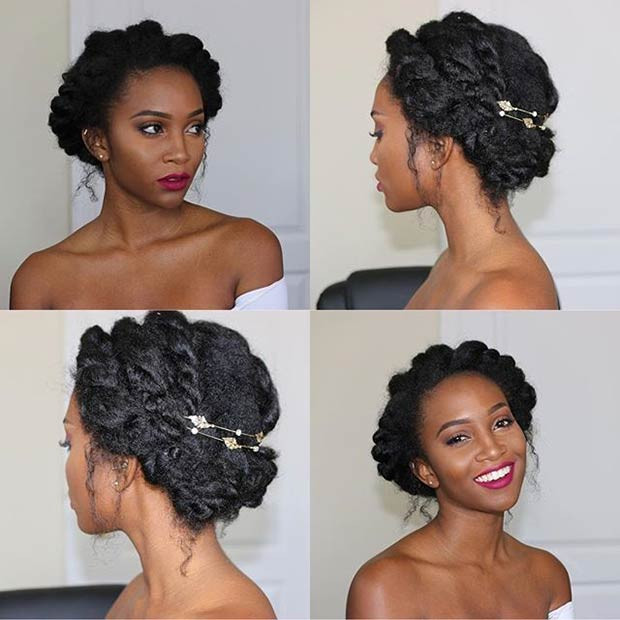 Best ideas about Natural Curly Hairstyles For Prom
. Save or Pin 21 Chic and Easy Updo Hairstyles for Natural Hair Now.