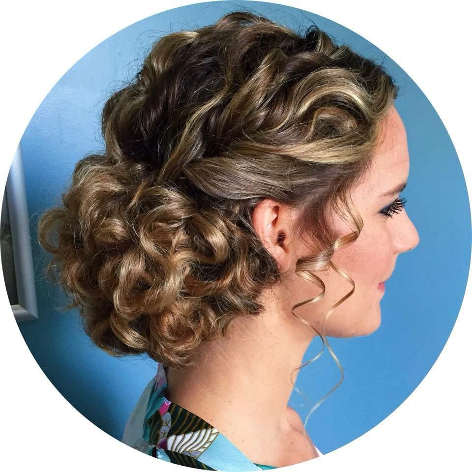 Best ideas about Natural Curly Hairstyles For Prom
. Save or Pin Love this naturally curly updo for a bride or prom s Now.