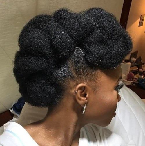 Best ideas about Natural Hairstyle Updos
. Save or Pin 50 Cute Updos for Natural Hair Now.