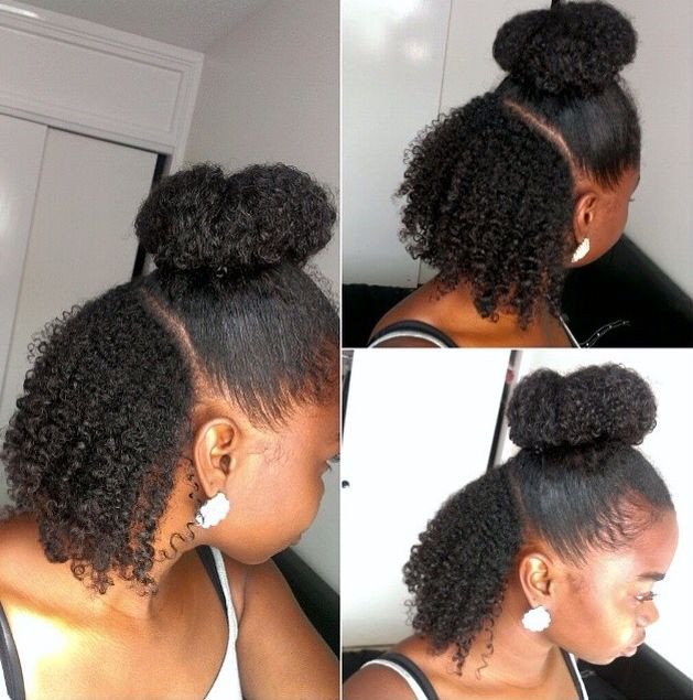 Best ideas about Natural Hairstyles After Wash
. Save or Pin ️Half Up Half Down Wash N Go Style Now.