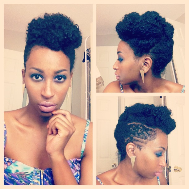 Best ideas about Natural Pin Up Hairstyles
. Save or Pin Classy Pin Up Natural Hair Style CurlyNikki Now.