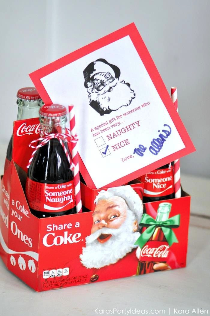 Best ideas about Naughty Gift Ideas
. Save or Pin Kara s Party Ideas Naughty Nice Holiday Coca Cola Now.