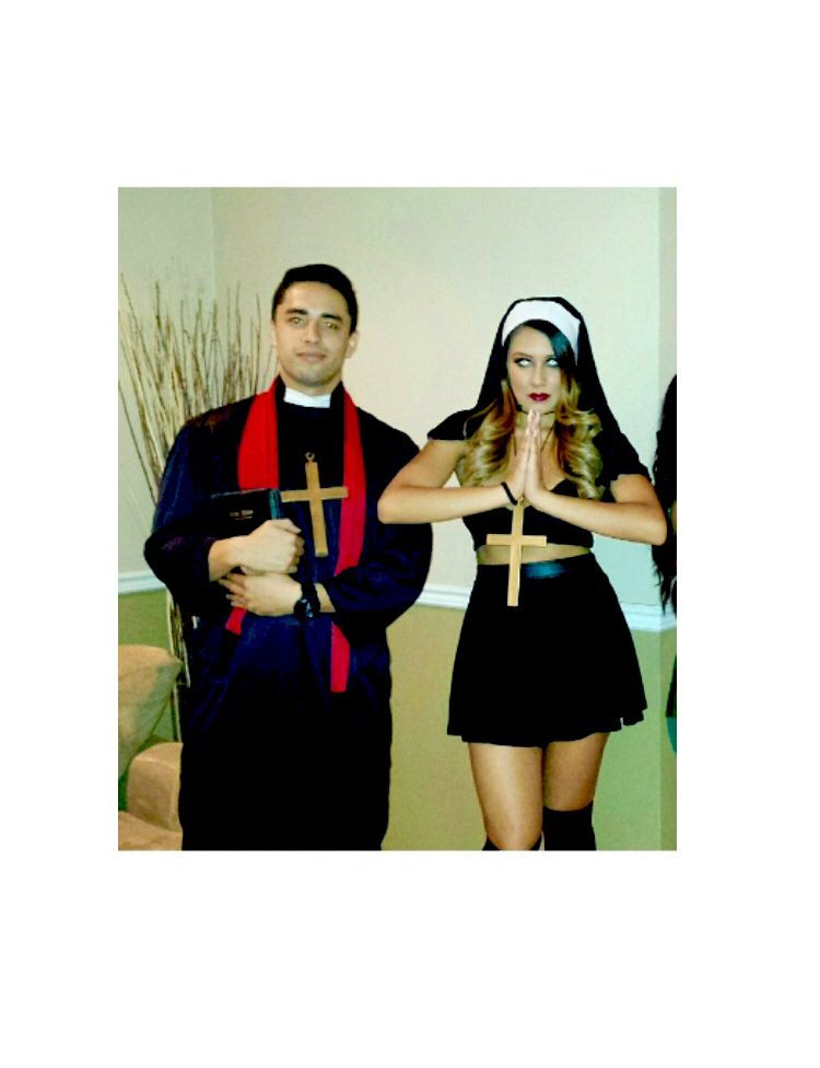 Best ideas about Naughty Nun Costume DIY
. Save or Pin Priest & possessed nun Halloween costumes Now.