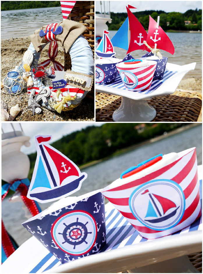 Best ideas about Nautical Birthday Decorations
. Save or Pin A Rustic Shabby Chic Nautical Birthday Party Party Ideas Now.