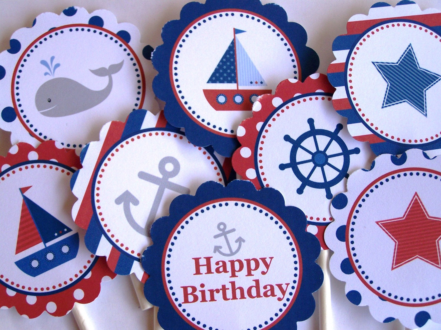 Best ideas about Nautical Birthday Decorations
. Save or Pin Nautical Party Decorations Printable Party Rounds 8 Now.