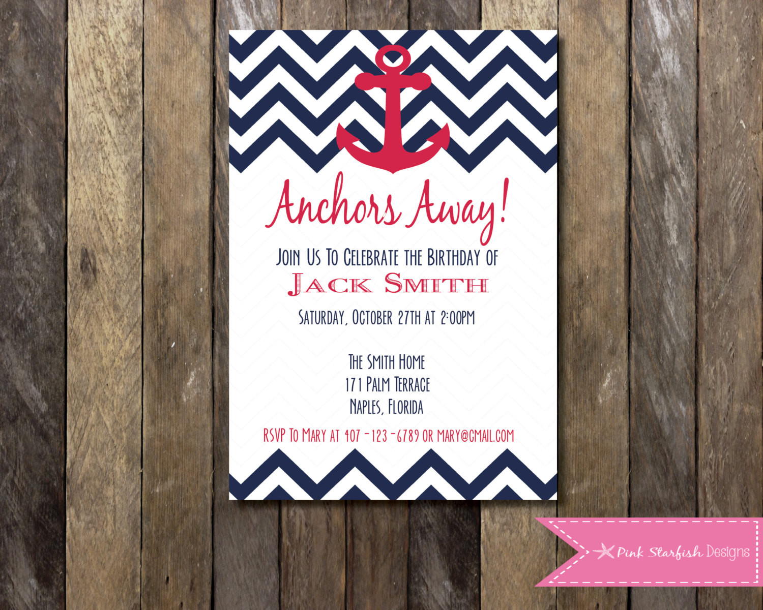 Best ideas about Nautical Birthday Invitations
. Save or Pin PRINTABLE Nautical Birthday Invitation Anchor Sailboat Ahoy Now.