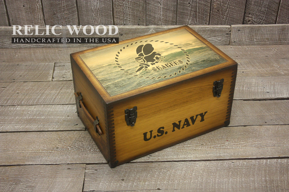 Best ideas about Navy Gift Ideas
. Save or Pin Navy SeaBees Keepsake Box Now.