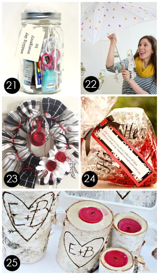 Best ideas about Neat Gift Ideas
. Save or Pin 60 BEST Creative Bridal Shower Gift Ideas Now.