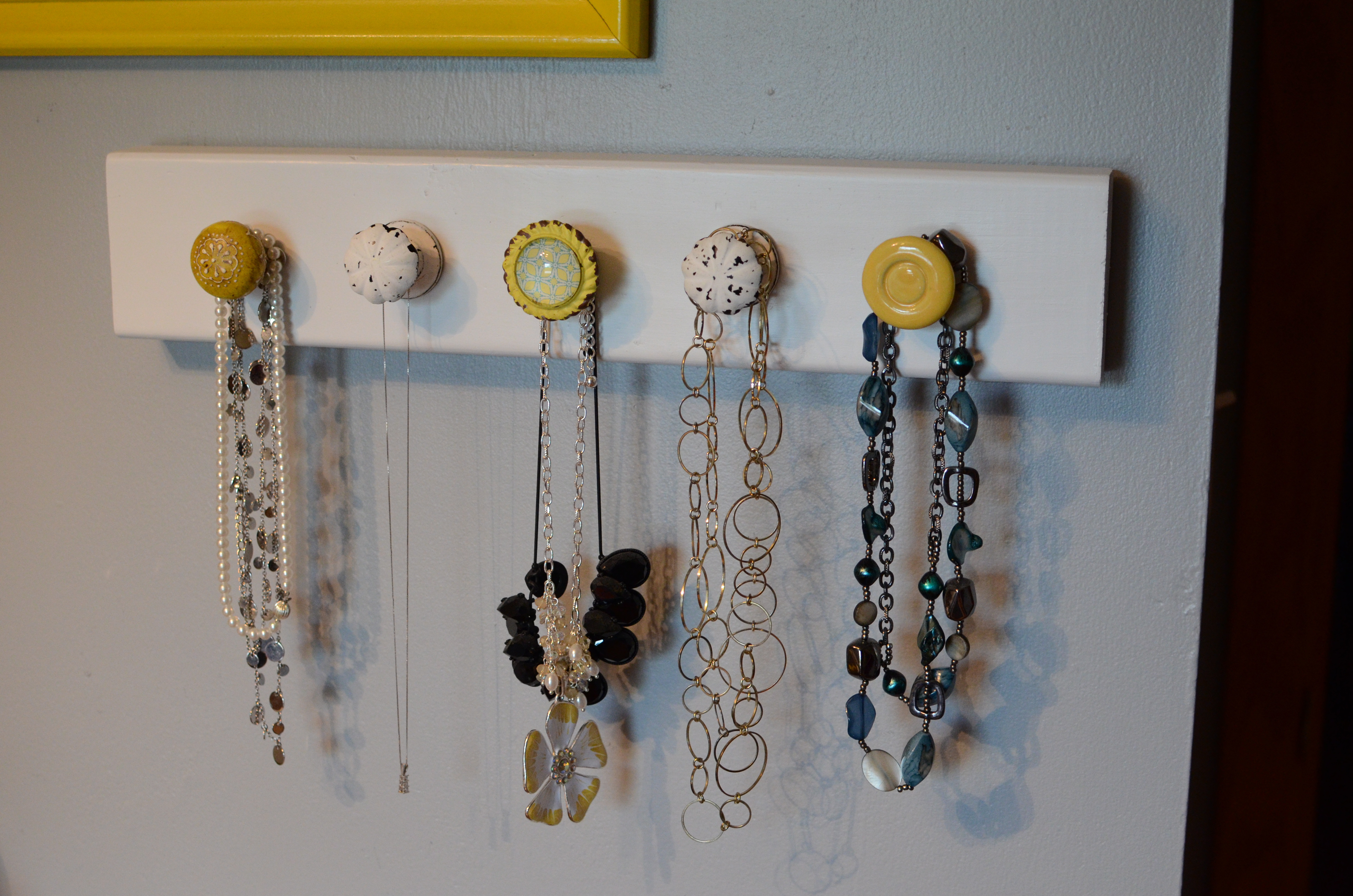 Best ideas about Necklace Holders DIY
. Save or Pin DIY – Necklace Holder Now.