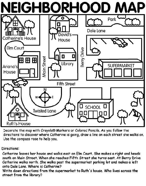 Best ideas about Neighborhood Map Of Wisconsin Preschool Coloring Sheets
. Save or Pin Neighborhood Map Coloring Page Now.