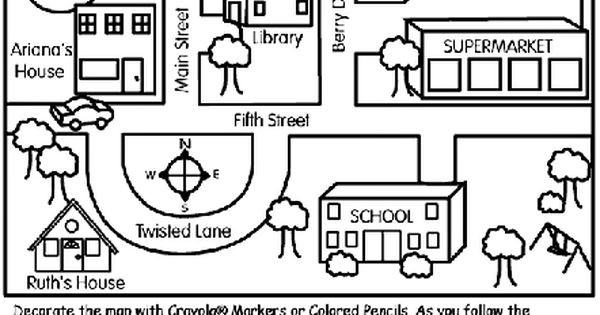 Best ideas about Neighborhood Map Of Wisconsin Preschool Coloring Sheets
. Save or Pin Here s a simple neighborhood map coloring page Now.
