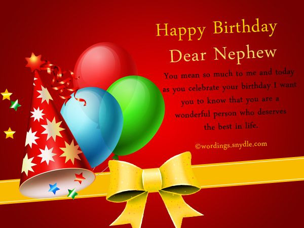 Best ideas about Nephew Birthday Quote
. Save or Pin Nephew Birthday Messages Happy Birthday Wishes for Nephew Now.