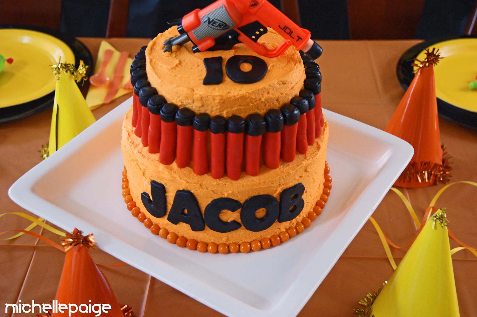 Best ideas about Nerf Birthday Party
. Save or Pin michelle paige blogs Nerf Gun Party Now.