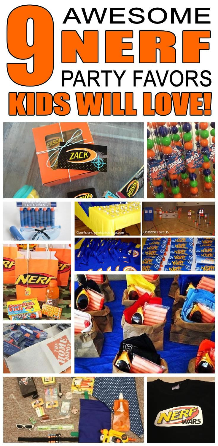 Best ideas about Nerf Birthday Party
. Save or Pin Nerf Party Favor Ideas Now.