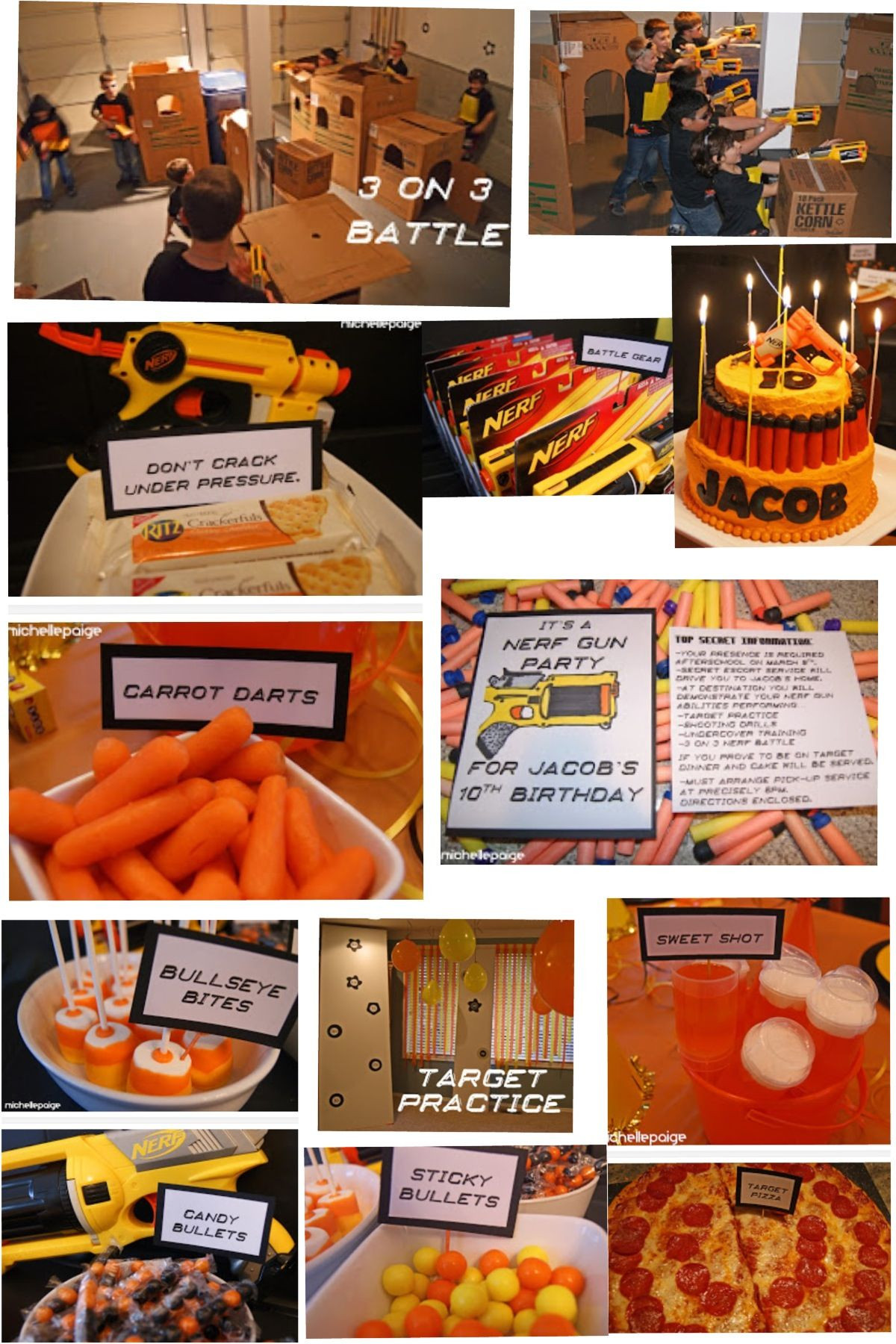 Best ideas about Nerf Birthday Party
. Save or Pin Nerf Birthday Party Boys Birthday parties Now.