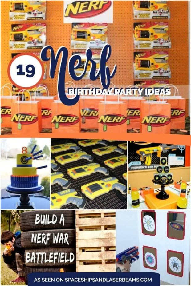 Best ideas about Nerf Birthday Party Supplies
. Save or Pin 19 Incredible Nerf Birthday Party Ideas Spaceships and Now.