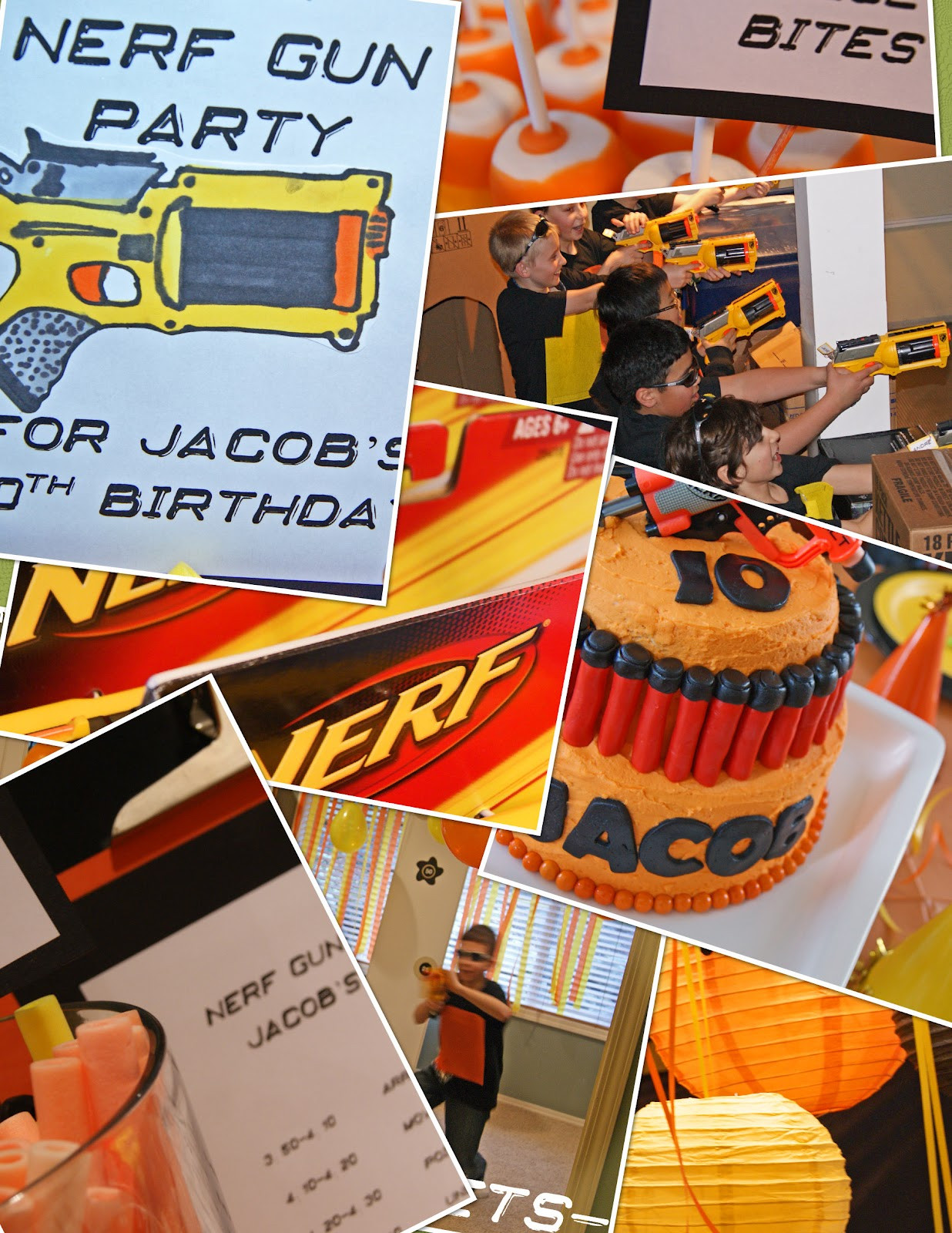 Best ideas about Nerf Birthday Party Supplies
. Save or Pin michelle paige blogs Nerf Gun Party Now.
