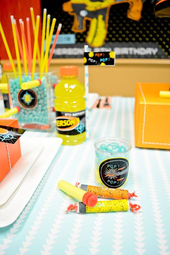 Best ideas about Nerf Birthday Party Supplies
. Save or Pin Kara s Party Ideas Nerf Birthday Party Now.
