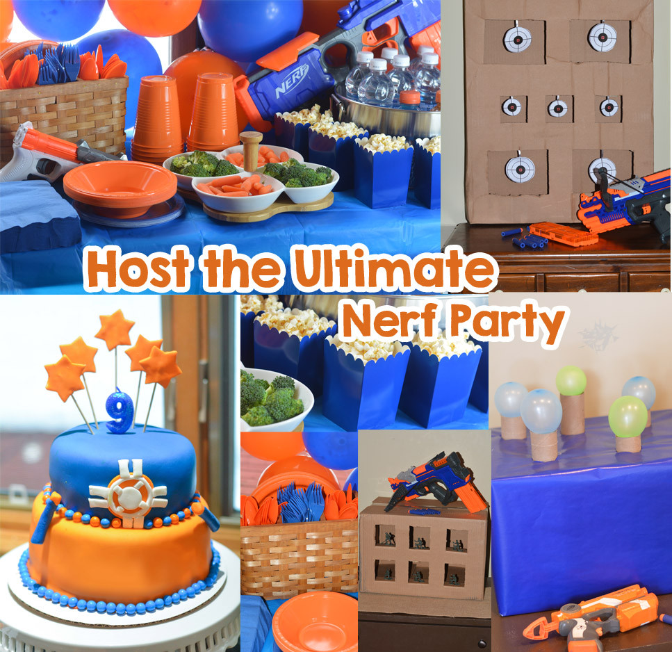 Best ideas about Nerf Birthday Party Supplies
. Save or Pin Nerf Party Ideas Host the Ultimate Nerf Party Mommy s Now.