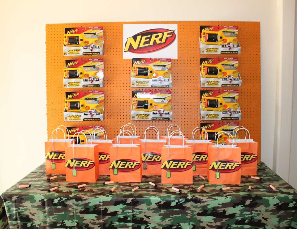 Best ideas about Nerf Birthday Party Supplies
. Save or Pin Nerf Birthday "Nerf War Party" Now.