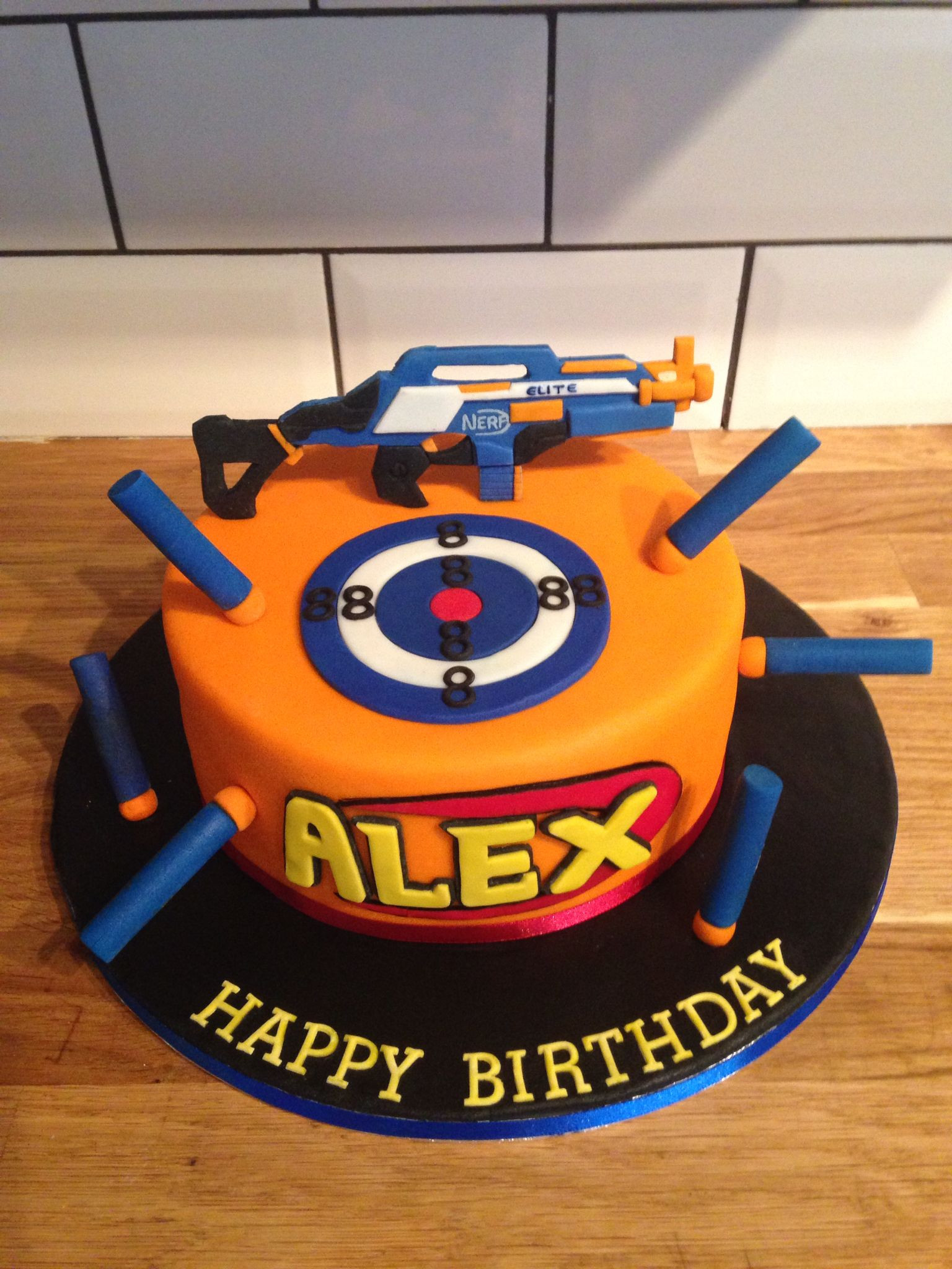 Best ideas about Nerf Gun Birthday Cake
. Save or Pin Nerf gun cake Cakes and cookies Now.